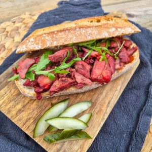 Broodje Huisgemaakte Char Siu (kip)
