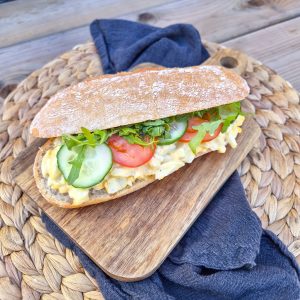 Broodje Huisgemaakte Eiersalade